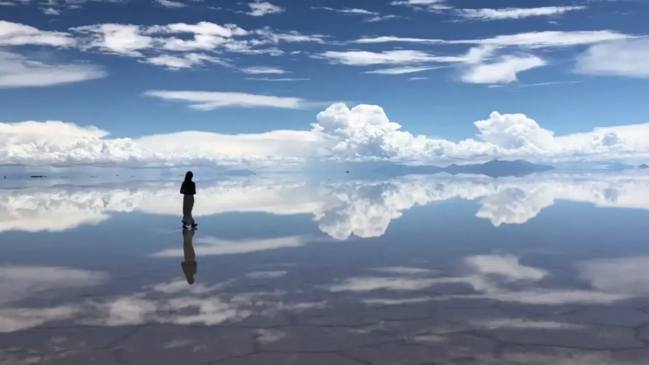 ウユニ塩湖の写真