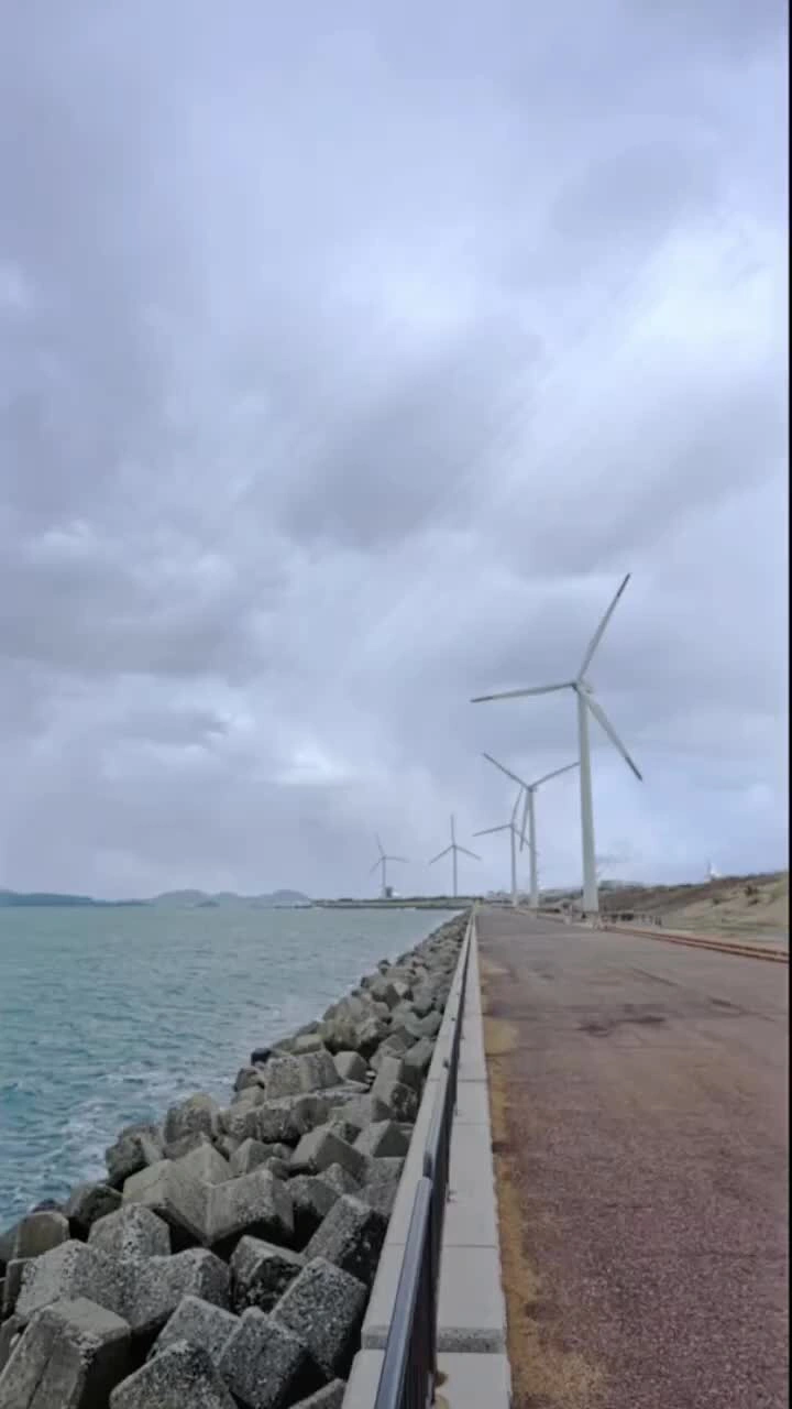 響灘風力発電施設の写真