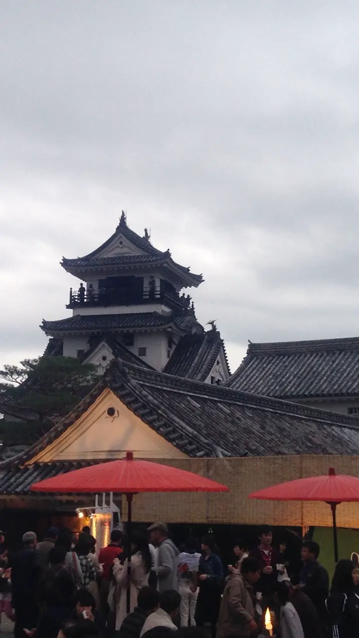 高知城三ノ丸石垣の写真