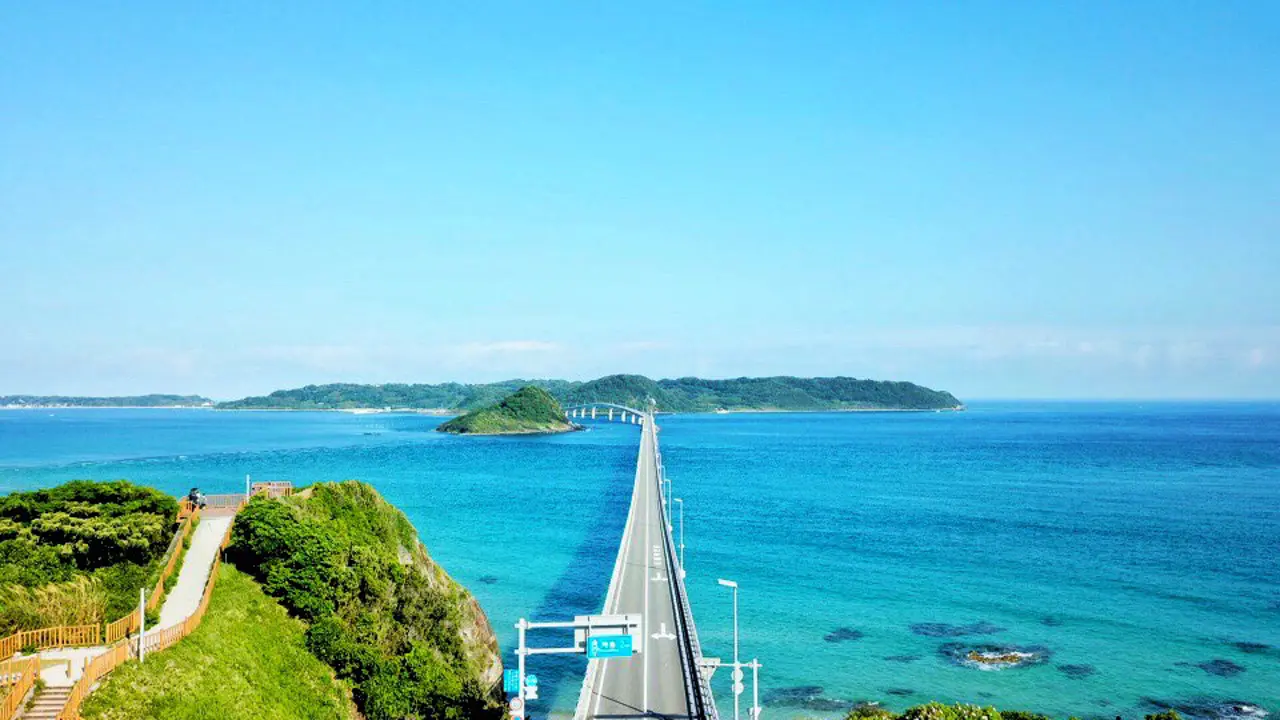 角島大橋 (つのしまおおはし)の写真